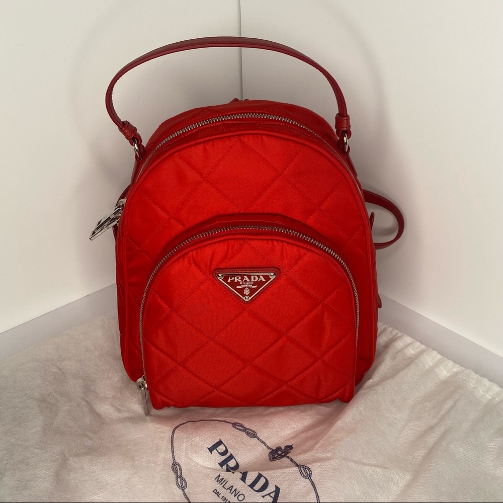 PRADA Tessuto Impuntu Backpack